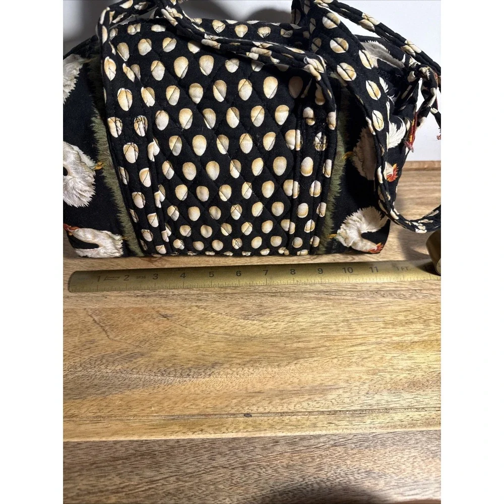 Vintage Discontinued Vera Bradley Chicken & Eggs Shoulder Bag
